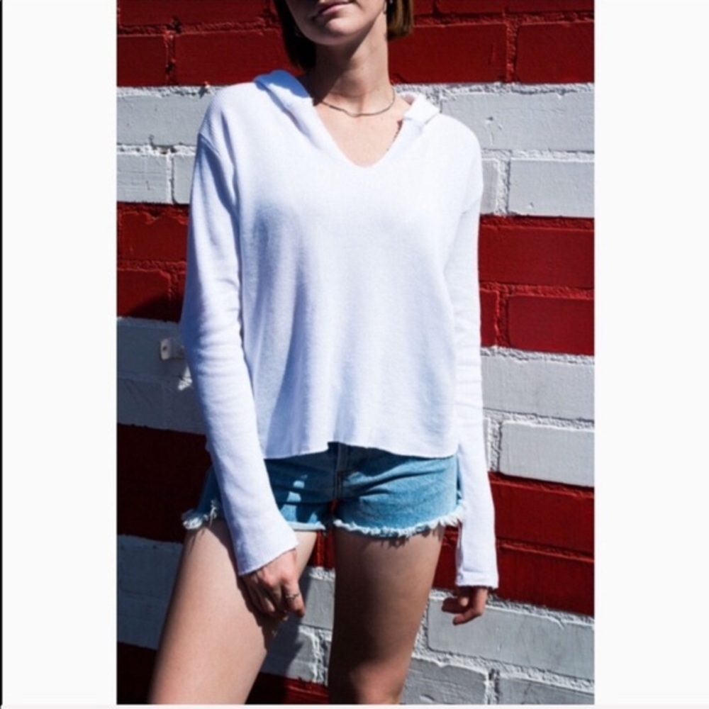 Brandy Melville Collette Thermal Hoodie